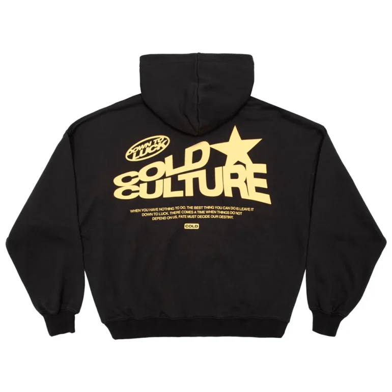 DOWN TO LUCK HOODIE BLACK