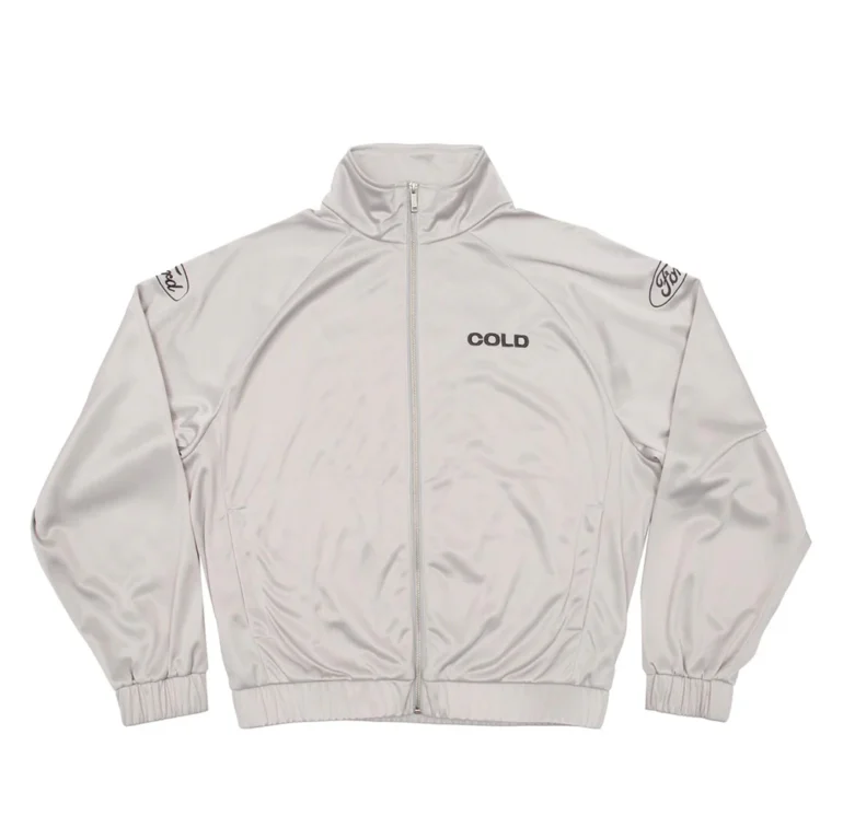 Metallic Ford Zip Silver