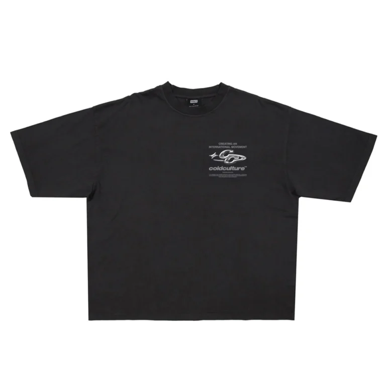 Cold Culture Sparkly Tee Black