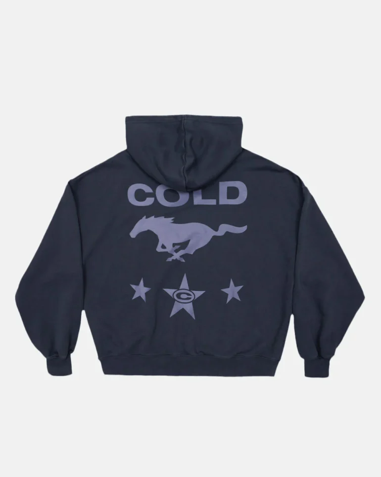 STAR-HORSE HOODIE NIGHT BLUE